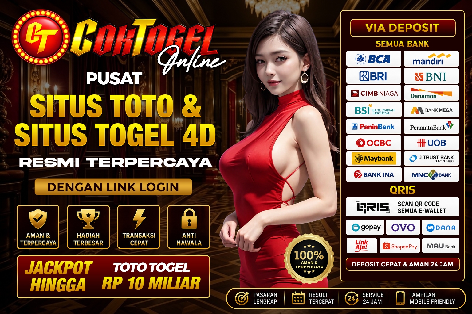 COKTOGEL : Produsen Situs Toto Slot Gacor Maxwin Terbesar & Agen Toto Togel 4D